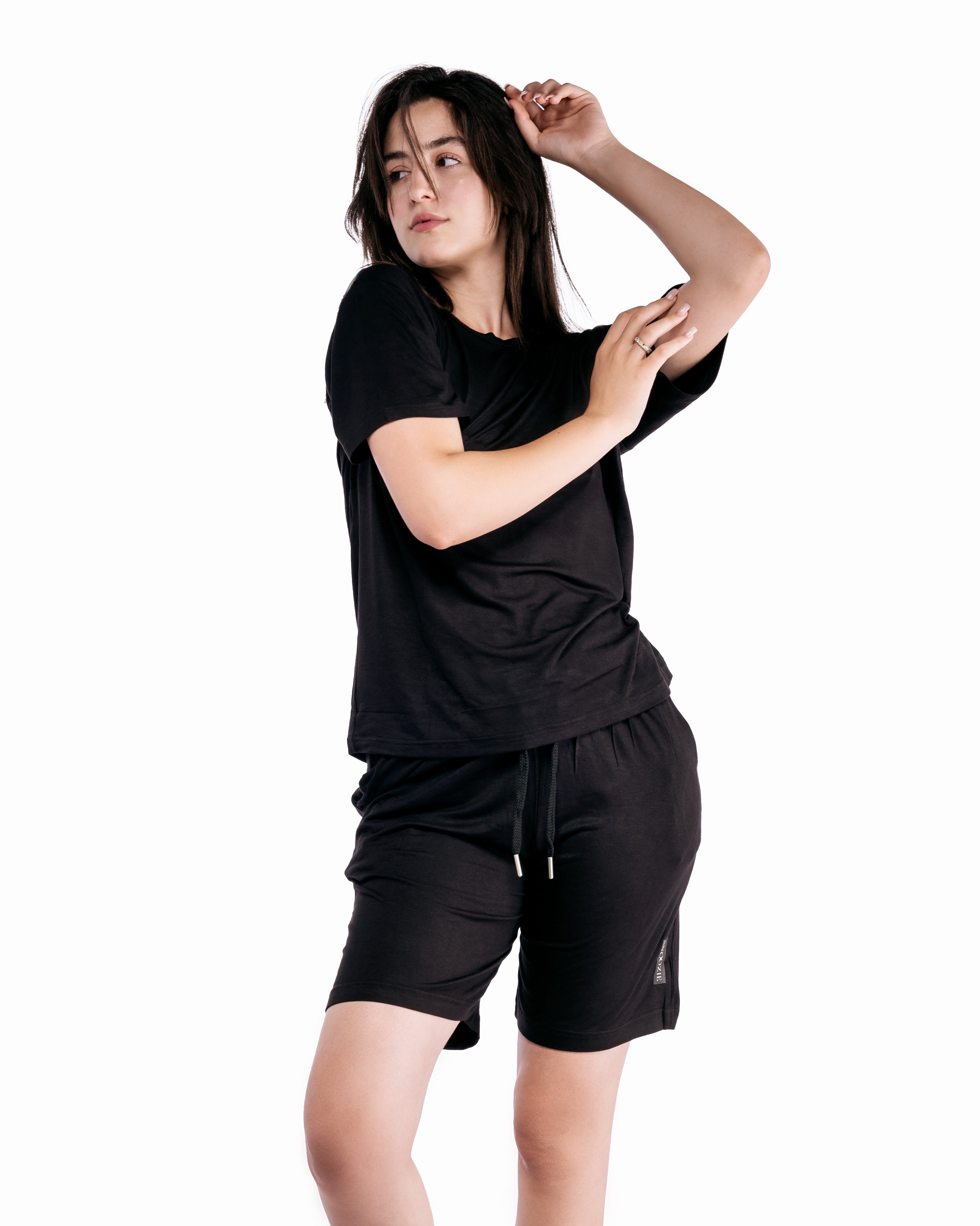 Snoozie® Tenue Noire – Pyjama/Homewear 3 Pièces